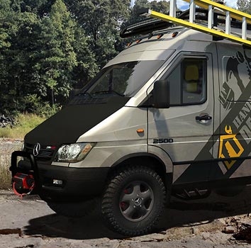 3D Design - Dodge Sprinter Campervan
