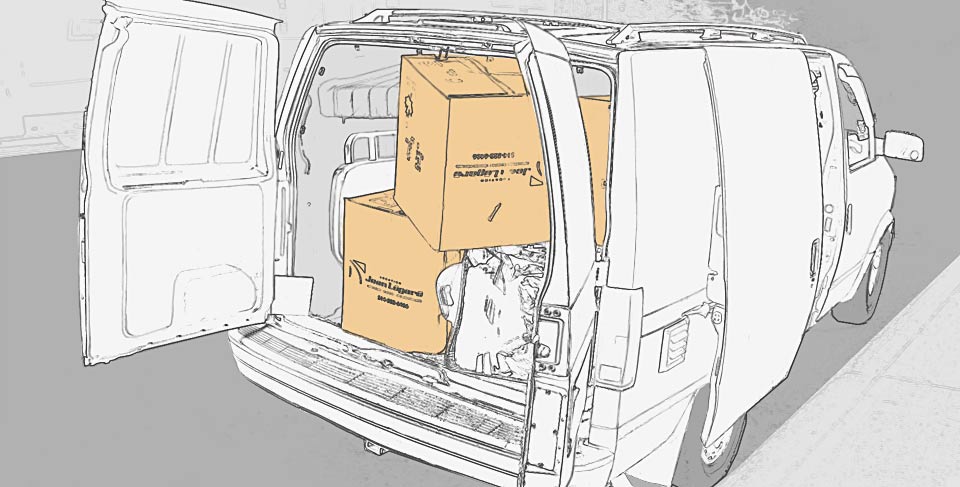 Furniture Assembly Removal Van Graphic