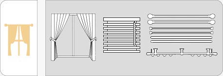 Installations Icon - Curtains and Blinds